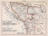 SCHLIEBEN, WILHELM ERNST AUGUST VON: MAP OF BOSNIA / RUMILI